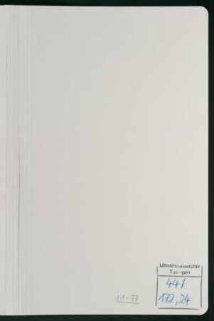 Friedrichs-Universität Ellwangen, Fasz. XXVI: Kgl. Erlaubnis zum Theologiestudium