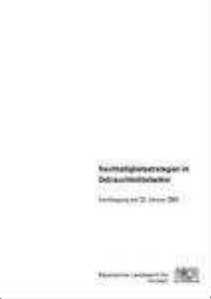 Nachhaltigkeitsstrategien im Gebrauchtmöbelsektor : Fachtagung am 23. Januar 2007