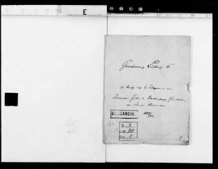 14 Briefe und zwei Telegramme an Großherzog Ludwig III. von Prinzessin Julie v. Battenberg, Gemahlin des Prinzen Alexander