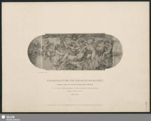 Schmuck der Venus, Cartons zu den Deckengemälden im Goldsaal des Königlichen Kunstgewerbemuseums