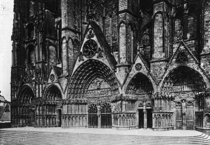 Bourges, Kathedrale St. Etienne, Westportale/ Hauptportal