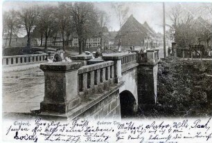Ansichtskarte / Brücke am Hullerser Tor / Einbeck