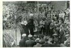 Wilhelm Pieck spricht im Walzwerk Hettstedt