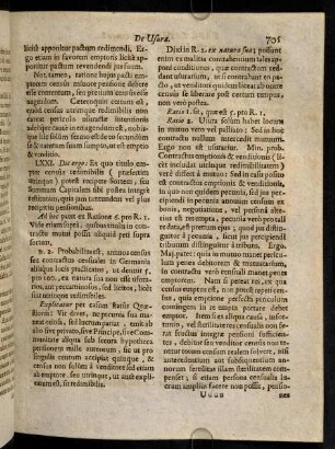 705-712, LXXI. Dic ergo: Ex quo titulo emptor ...