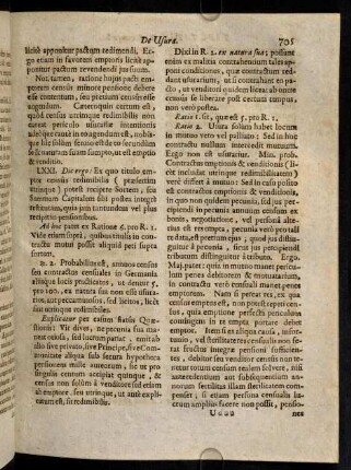 705-712, LXXI. Dic ergo: Ex quo titulo emptor ...