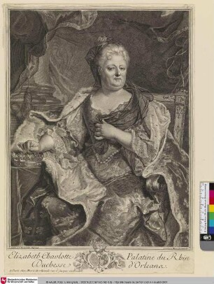 Elisabeth Charlotte Palatine du Rhin Duchesse d'Orleans