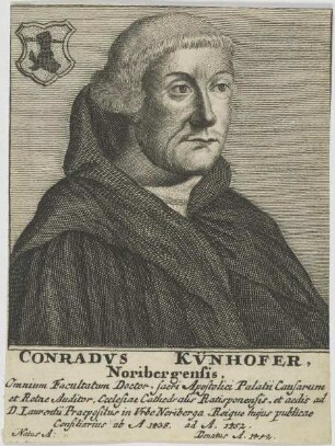 Bildnis des Conradvs Künhofer
