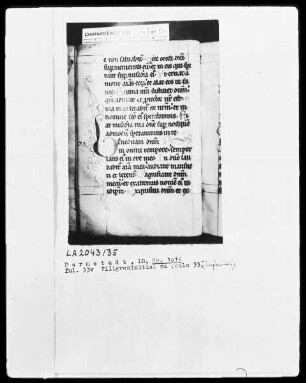 Psalterium — Initiale B, Folio 33 verso