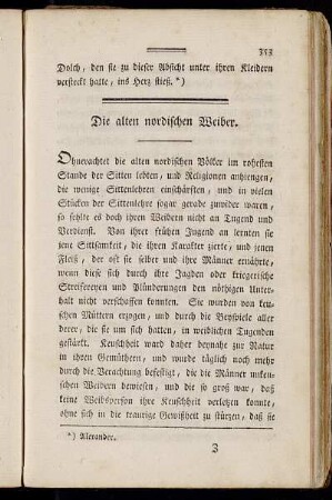Die alten nordischen Weiber