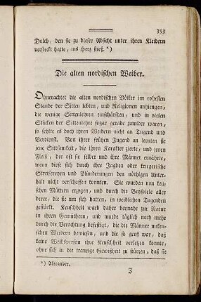 Die alten nordischen Weiber