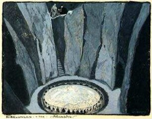 Entwurf zu "Die Nibelungen" (1922-1924)