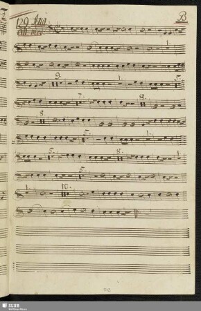 129. Aria: Un amante rispettoso / Piccinni, N.