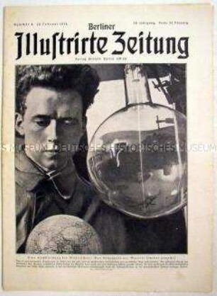 Wochenzeitschrift "Berliner Illustrirte Zeitung" u.a. mit einem Bericht über zeitgenössische Mediziner und ihre Forschungsleistungen