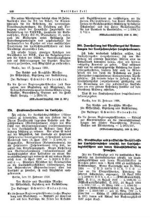 Studienreferendare im Landjahr : [Landjahr] ; [Für Preußen] ; [Amtliche Erlasse] ; [Amtlicher Teil]