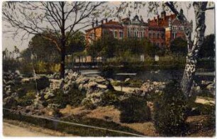 Liebertwolkwitz : Park und Schule