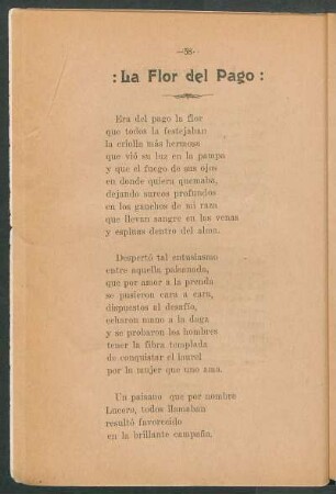 La flor del pago
