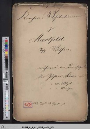 Martfeld: Visitationsakten