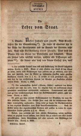 Friedrich Schleiermacher's literarischer Nachlaß, Zur Philosophie, 6