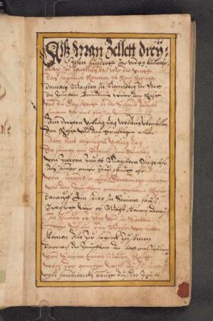 Reimchronik zum Schembart