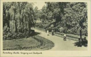 Postkarte, Landsberg an der Warthe (Neumark) (Gorzów Wielkopolski)