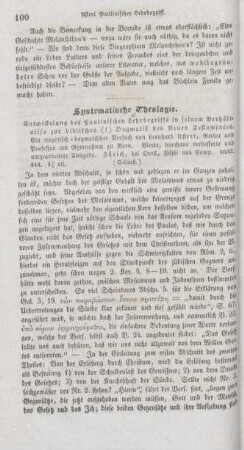 Systematische Theologie