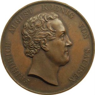König Friedrich August II. - Industrieausstellung Leipzig