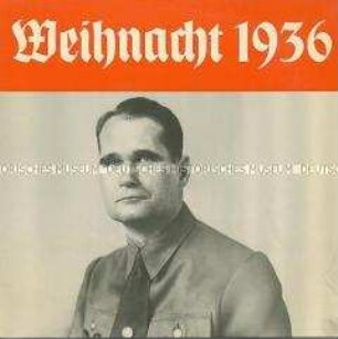 Weihnachtsansprache von Rudolf Heß 1936