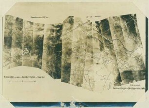 Foto der Stellungen zwischen Bouchavesnes und der Somme (Luftbild)