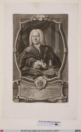 Bildnis Samuel Christian Hollmann