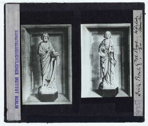 Bouts (Nachfolger), Johannes der Evangelist (München AP WAF 75),Bouts (Nachfolger), Johannes der Täufer (Cleveland MoA 51.354)