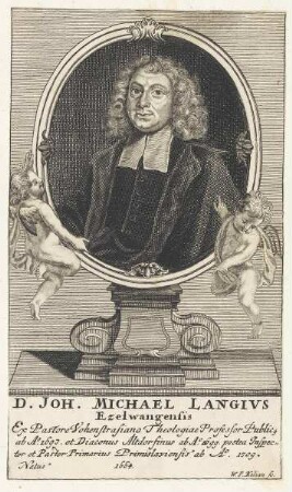 Bildnis des Joh. Michael Langivs