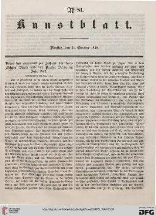 Nr. 81 - 90 (11. Oktober 1842 - 10. November 1842)