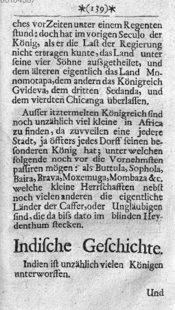 Indische Geschichte