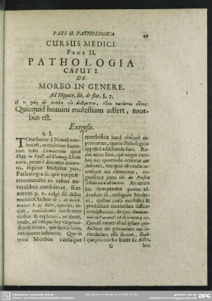 Pars II. Pathologia