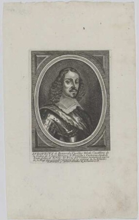 Bildnis des Lvdovicvus de Benavides, Carilla y Toledo