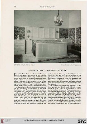 27: Höhere Bildung dem Kunstgewerbler!