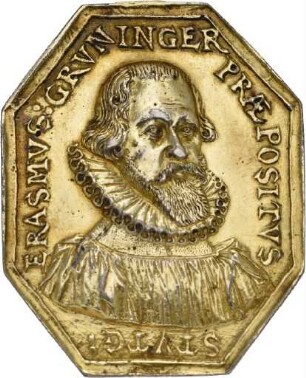 Medaille auf Erasmus Grüninger