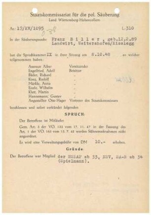 Biller, Franz