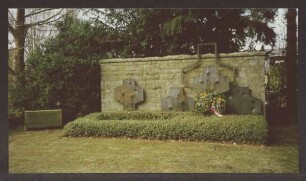 Kriegerdenkmal in Diestelbruch. Detmold. Diestelbruch. Papierabzug