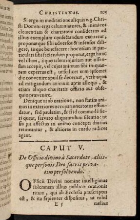 105-124, Caput V.-VII.