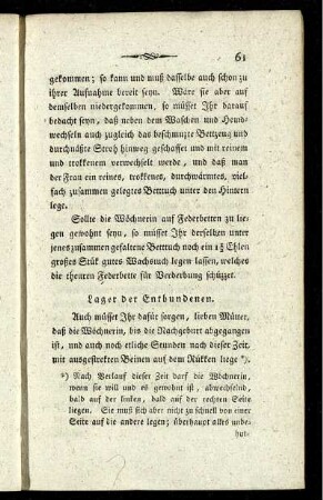 Lager der Entbundenen.