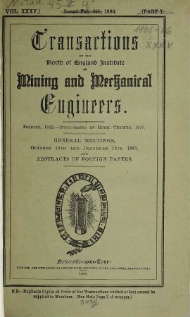 Transactions. 35. 1885/86 (1886)