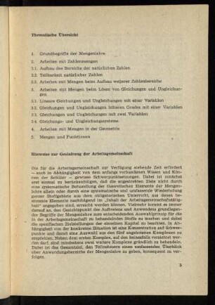 Hinweise zur Gestaltung der Arbeitsgemeinschaft