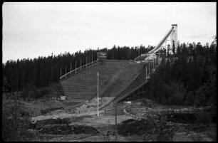 Oslo: Holmenkollen Sprungschanze, von unten