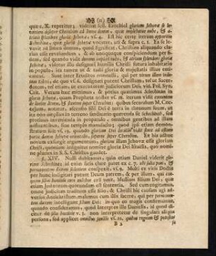 11-14, § XIV - XVII; Adnexa