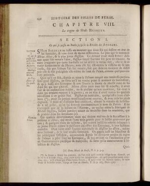Chapitre VIII. Le regne de Shah Husseyn.