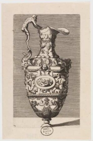 Ornamentierte Vase