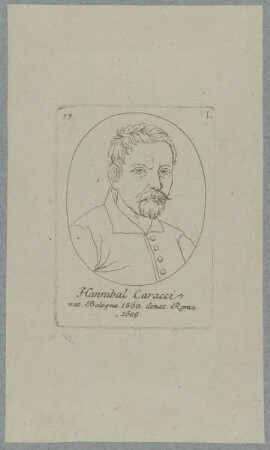 Bildnis des Hannibal Caracci