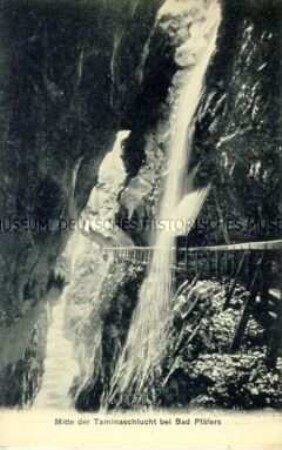Wasserfall in der Taminaschlucht