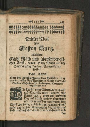 Dritter Theil